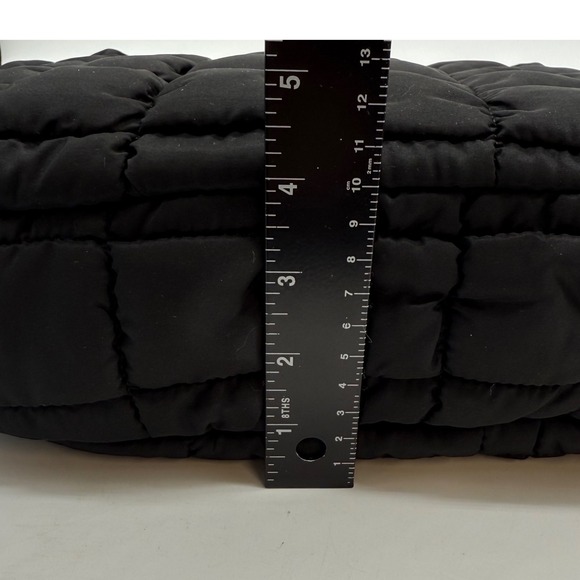 Valentino Orlandi Quilted Black Crossbody Bag Shoulder‎ Lightweight Nylon $199 - Picture 6 of 16